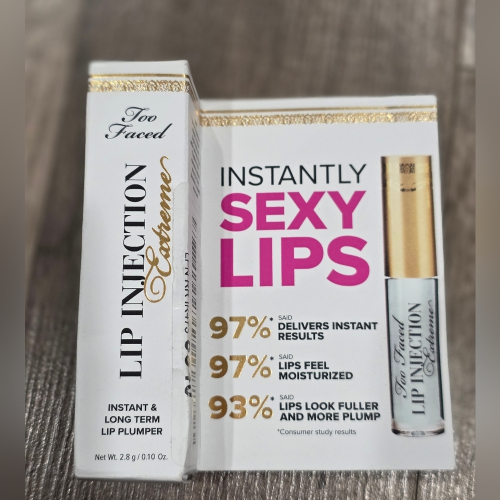 New TOO FACED LIP PLUMPER SERUM instantly Sexy Lips Travel Size 0.10 New Sephora